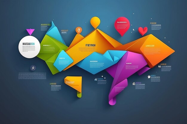 Abstract 3D digital illustration Infographic Vector illustration can be used for workflow layout diagram number options web design