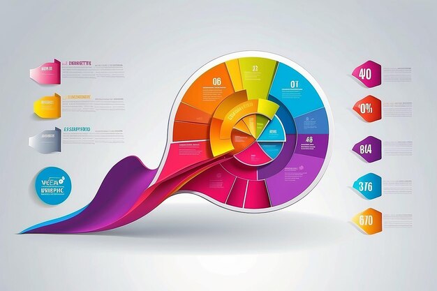 Abstract 3D digital illustration Infographic Vector illustration can be used for workflow layout diagram number options web design