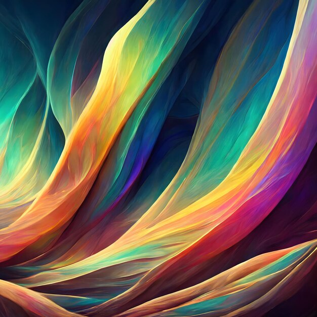 Abstract 3D effect gradient Shapes