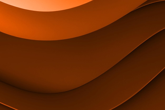 Абстрактный 3D-дисплей фона с текущими кривыми