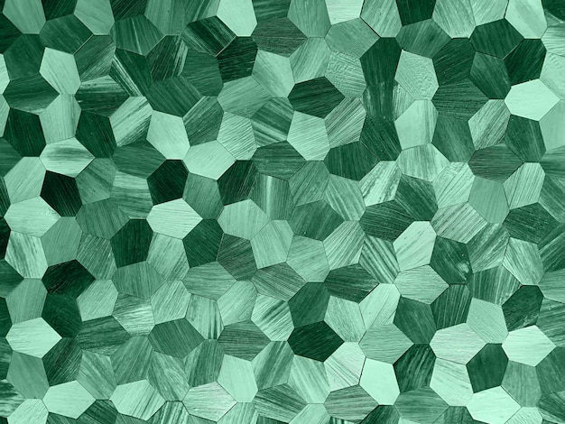 Abstract 3d geometric background design Beauty Green Color