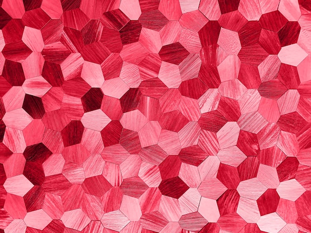 Abstract 3d geometrisch achtergrondontwerp Turkse rode kleur