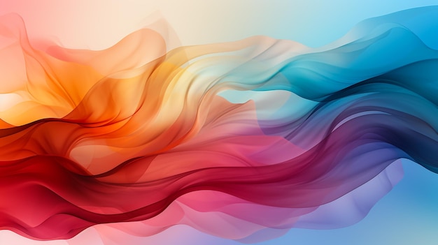 An abstract 3d image of digital waves in shades of pink blue and purple wave illustration