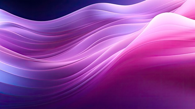 Abstract 3d image of digital waves in shades of pink and purple