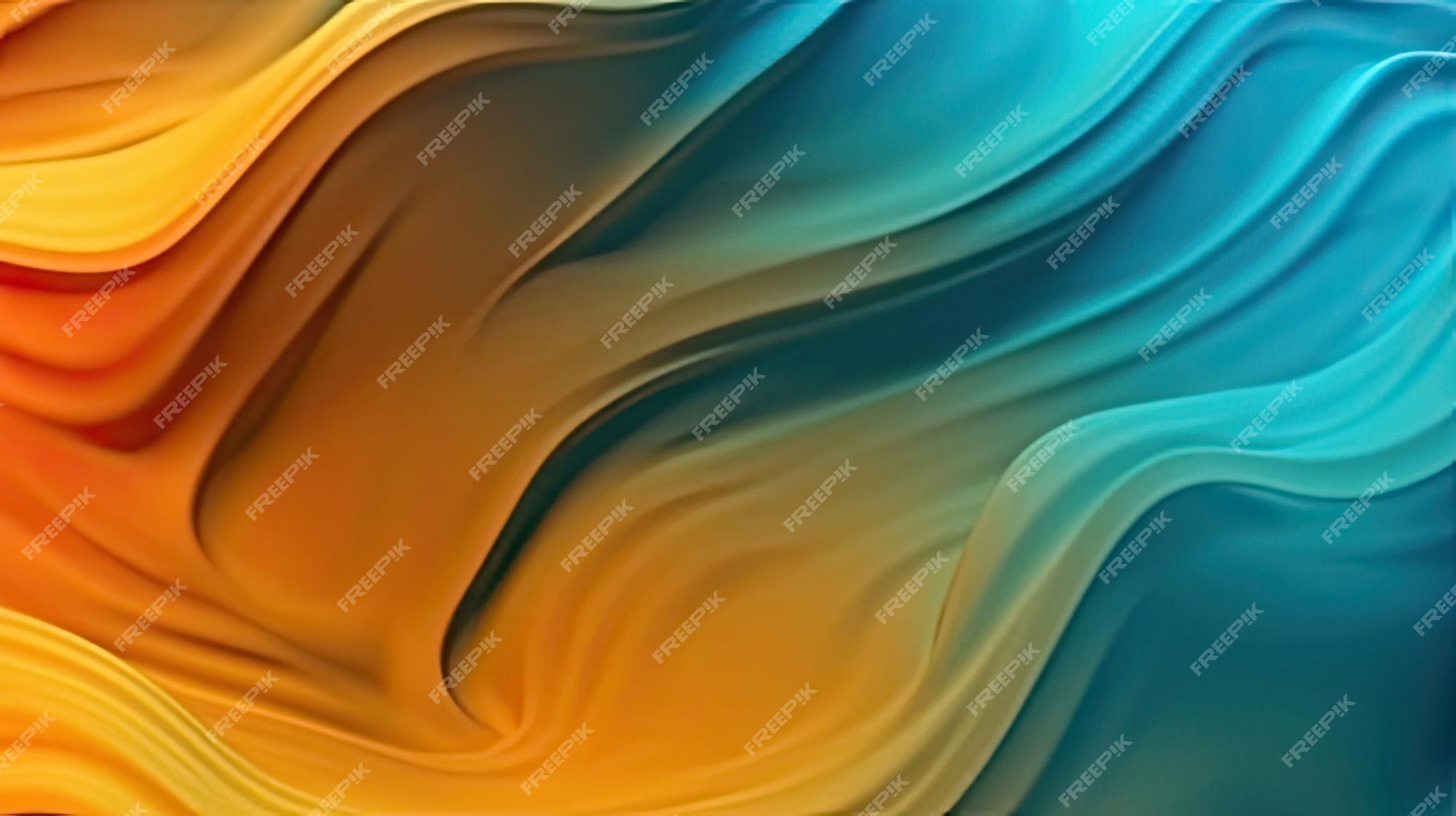 Metallic liquid abstract 4K ultra HD wallpaper