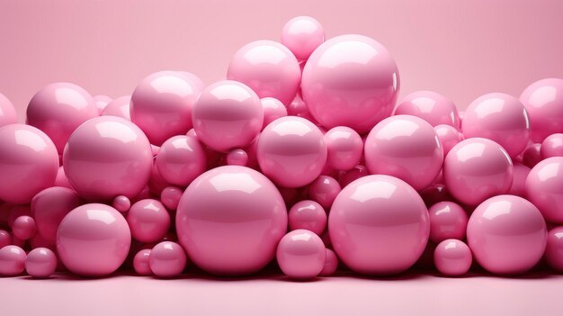 Foto abstract 3d pink room realistische witte valentijnsdag achtergrond achtergrond voor banner hd