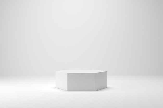 Foto abstract 3d-podium minimale scène voor de presentatie van een product 3d-rendering illustratie