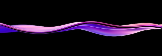 Abstract 3d render liquid surface wavy line modern background design