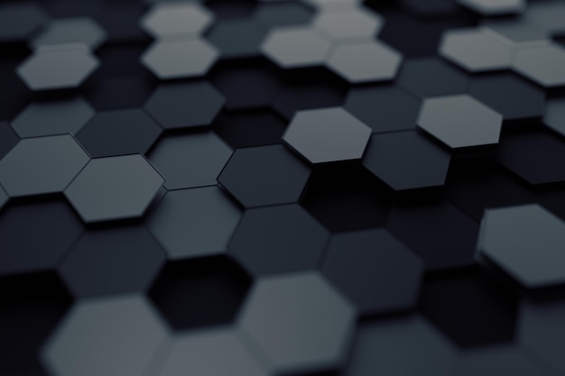 추상 3D 렌더링