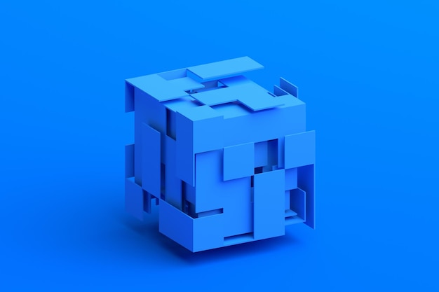 Абстрактный 3D-рендер