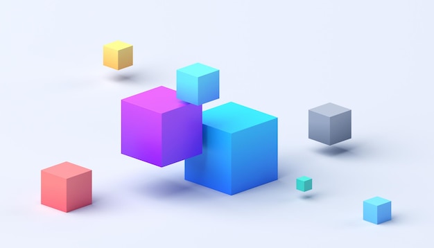abstract 3d render