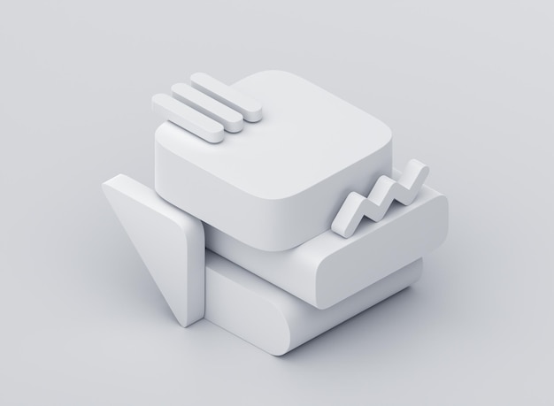 アブストラクト 3D レンダリング