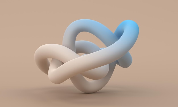 Abstract 3D-rendering