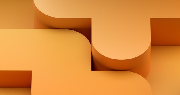 Abstract 3D-rendering