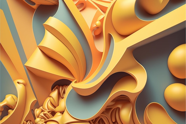 abstract 3d surface background creative digital painting abstract background