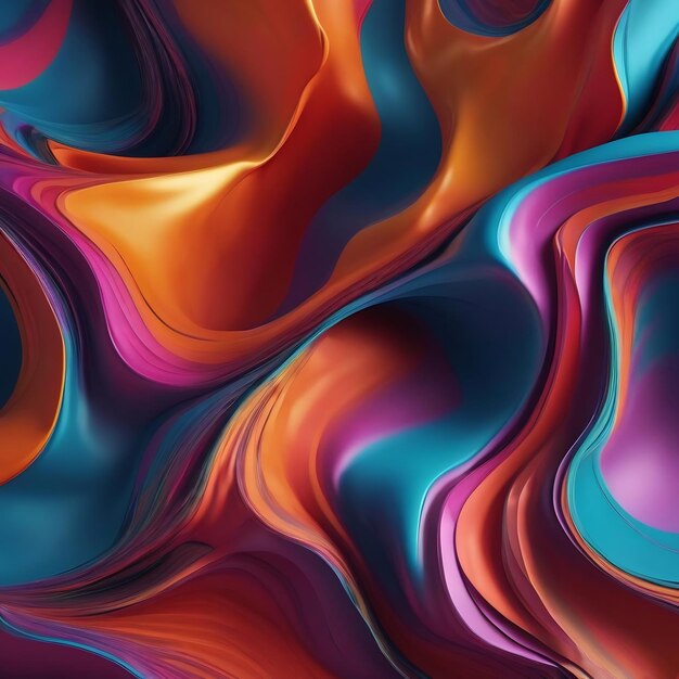 Abstract 3d surface