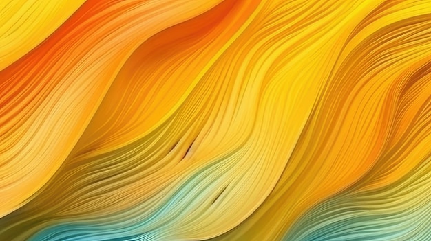 Abstract 3d wavers background gradient 3d background wallpaper yellow orange blue green