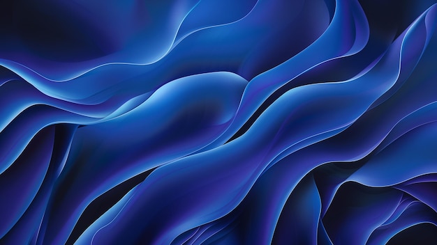 Photo abstract 3d waves background