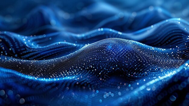 abstract 3d waves background