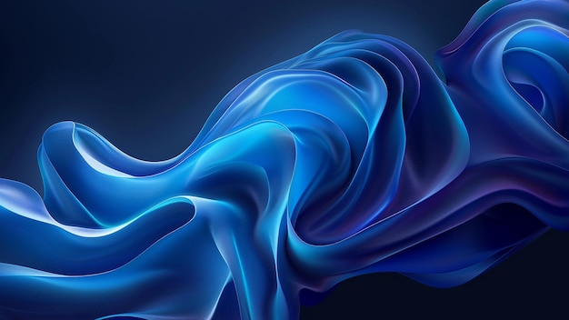 abstract 3d waves background