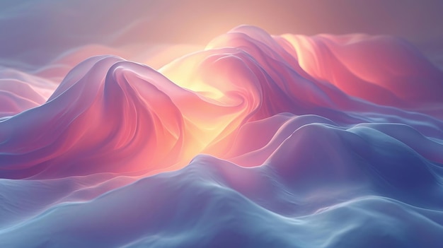 Photo abstract 3d waves background