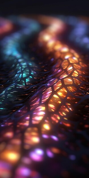 abstract 3d waves background