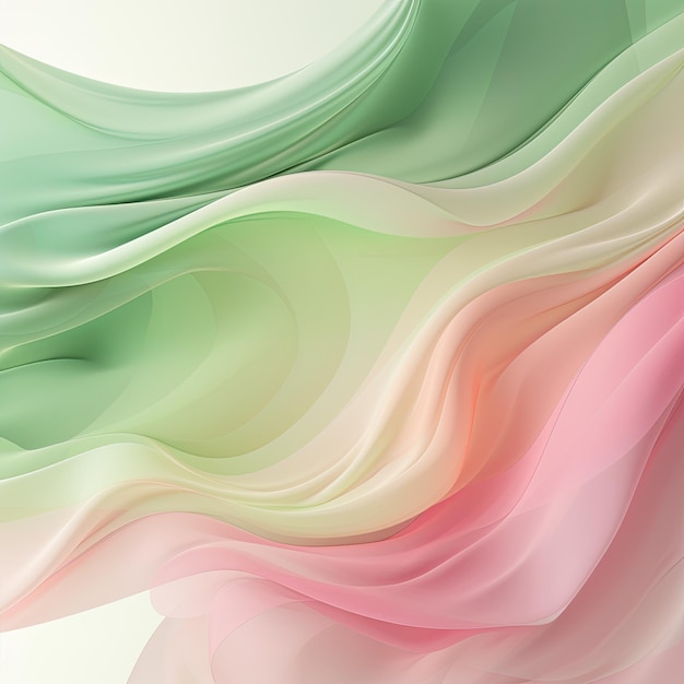 抽象的な 3 D 波状背景カラフルな波の流れ液体デザイン バナーの背景