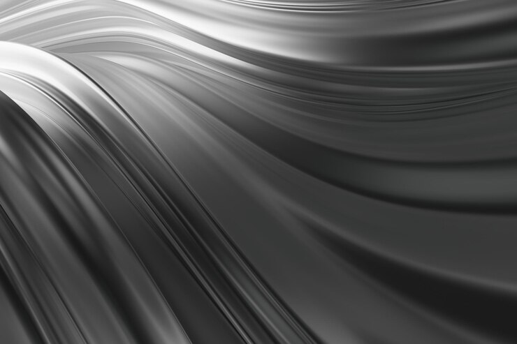 Photo abstract 3d wavy striped backgrounds blach and white