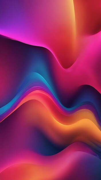 Abstract 5 light background wallpaper colorful gradient blurry soft smooth