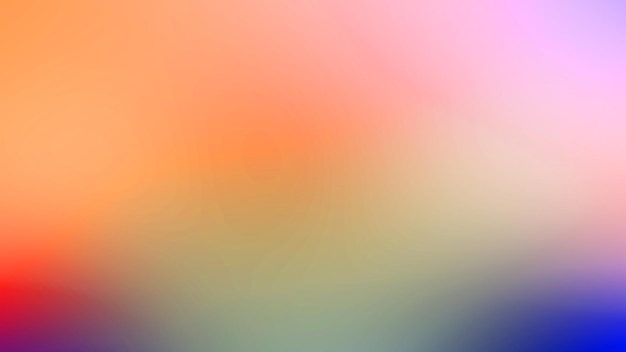 抽象的な 5 つの光の背景の壁紙カラフルなグラデーションぼやけたソフト滑らかな