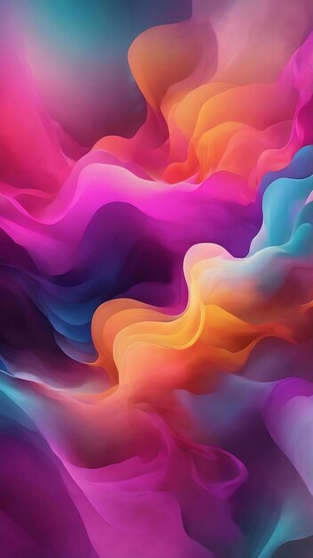 Abstract 5 light background wallpaper colorful gradient blurry soft smooth