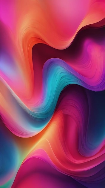 Abstract 5 light background wallpaper colorful gradient blurry soft smooth