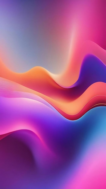 Abstract 5 light background wallpaper colorful gradient blurry soft smooth