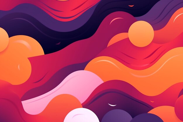 an abstract abstract background in the style of dark pink and dark orange colorful