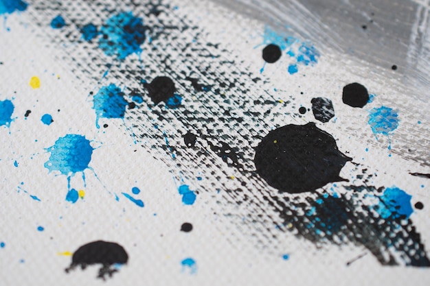 Abstract acrylic background acrylic blots