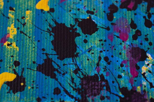 Abstract acrylic background acrylic blots