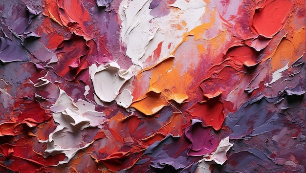 abstract acrylic redpurple paint texture