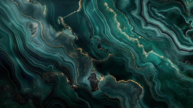 Photo abstract aerial view of turquoise mineral textures and patterns