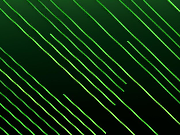 抽象的な魅力 魅力的なストライプとラインで飾られた緑の背景 AI 世代