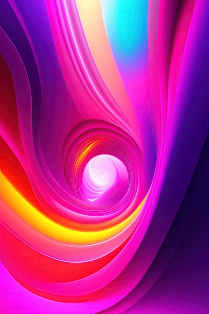 Abstract amazing background from colorful pink shapes Fantasy light background