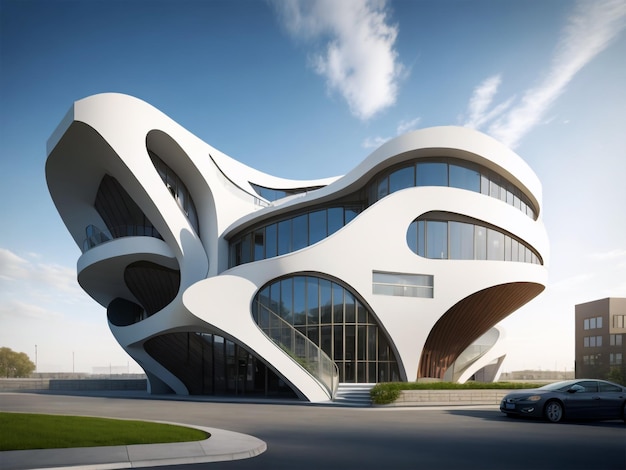 Abstract Architectural Design by AI