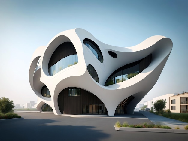 Abstract Architectural Design by AI