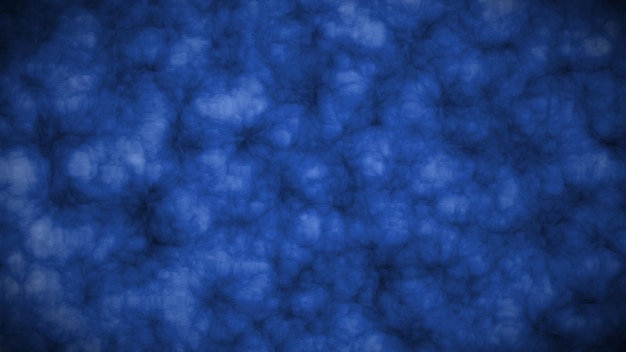 Abstract art background of blue cloud texture hues