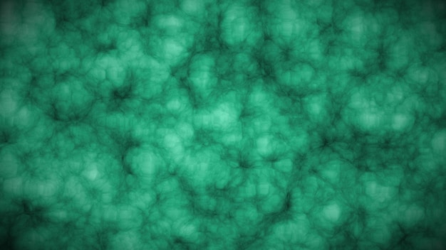 Abstract art background of green cloud texture hues