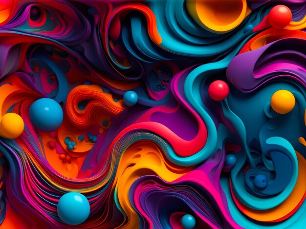 Photo abstract art background images with fluid and organic shapes