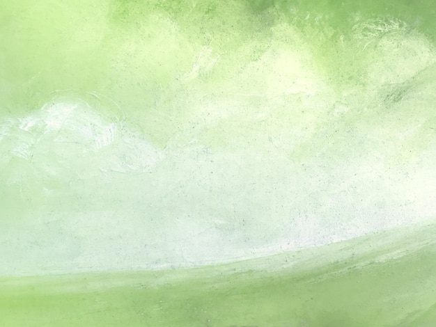 Abstract art background light green and white colors watercolor painting on canvas with olive gradient