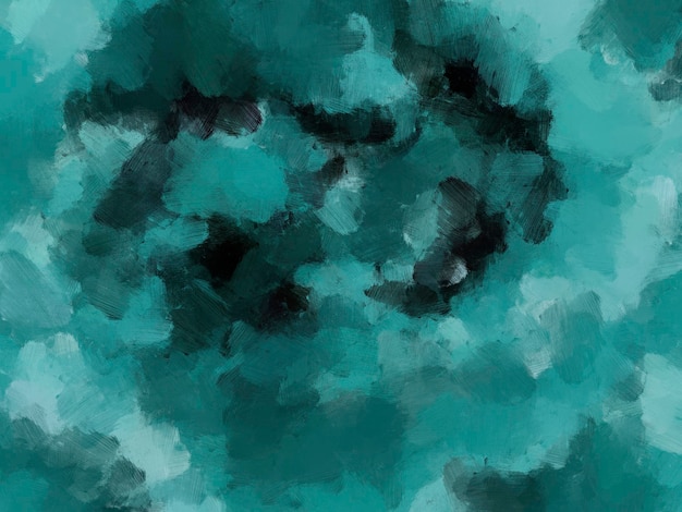 Абстрактное искусство фон Картина маслом на холсте минималистский дизайн темно-зеленый тоска