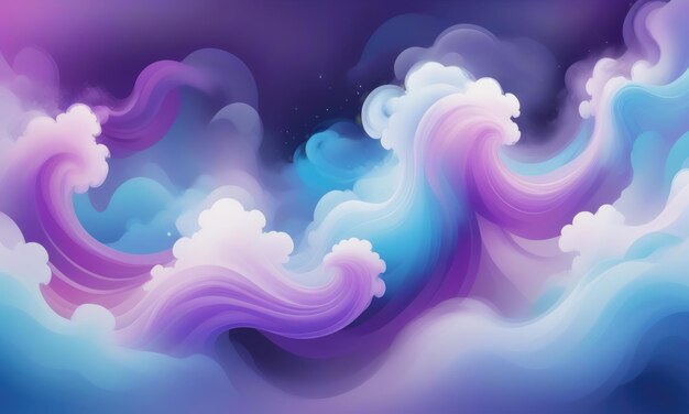 An abstract art background with mist textures swirling color of smoke