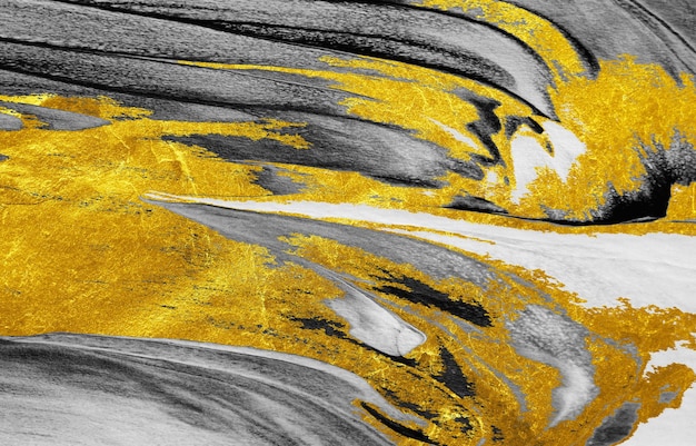 abstract art. golden wallpaper, carpet, banners, painting, fashion of modern art in the wall