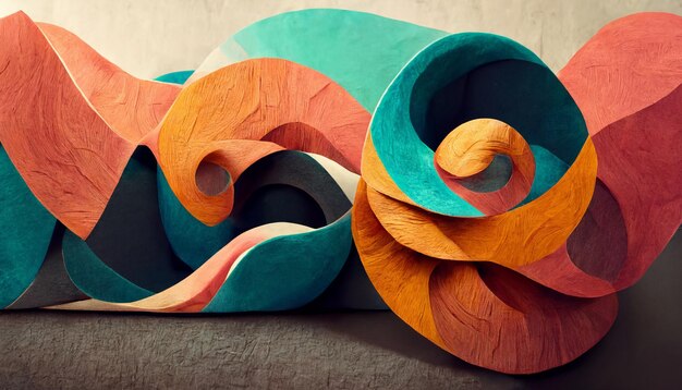 Abstract art for mockup background image template